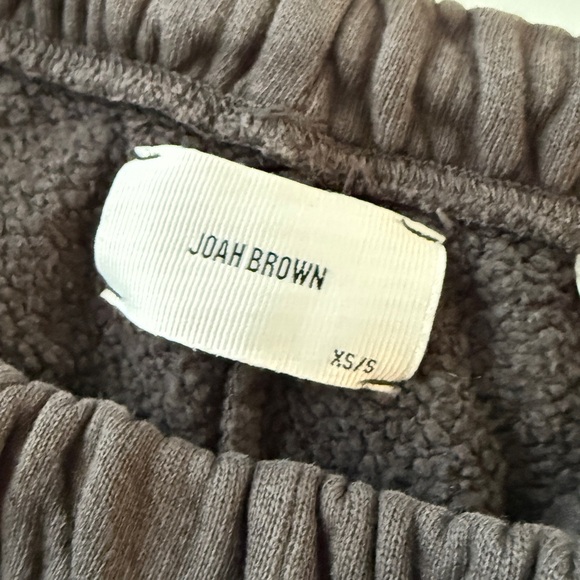 Joah Brown Dark Gray Sweatpant Joggers -- XS - Picture 4 of 8